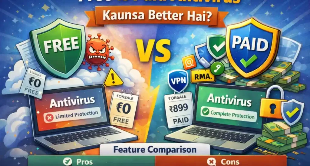 Free vs Paid Antivirus: Kaunsa Better Hai?