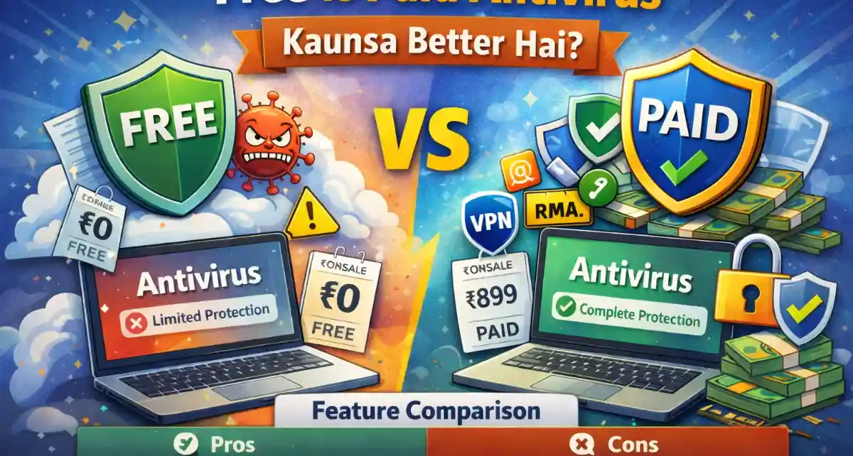 Free vs Paid Antivirus: Kaunsa Better Hai?